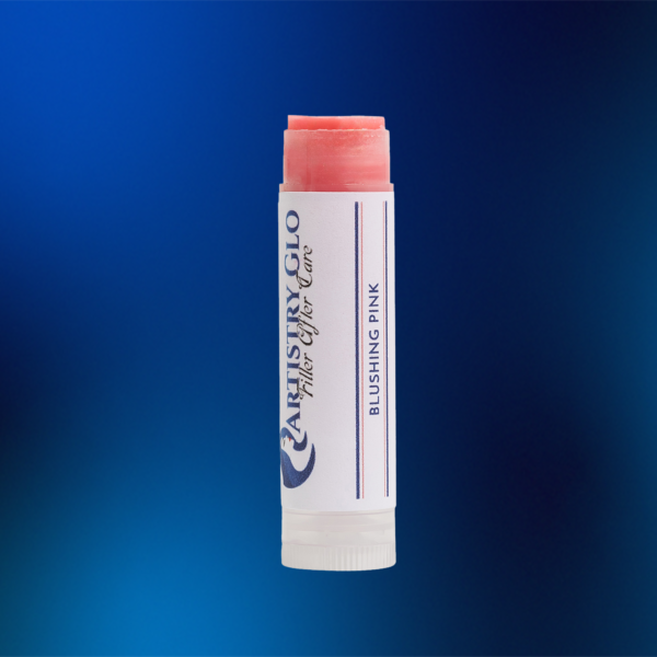 Blushing Pink Tinted Arnica Lip Balm Post Lip Filler